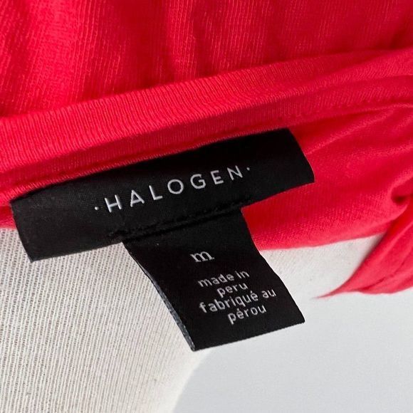 NWT HALOGEN Fuchsia Pink Crew‎ Neck Tee (M) - Picture 5 of 6